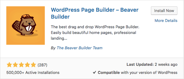 Plugin Beaver Builder