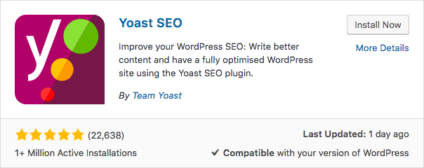 Yoast SEO plugin de WordPress