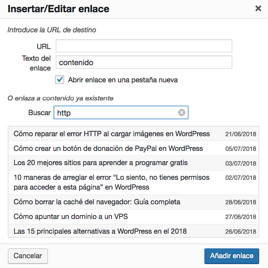 Tip de SEO WordPress: creación de un enlace a contenido relevante