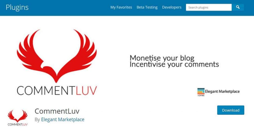 commentluv es un plugin de comentarios de wordpress