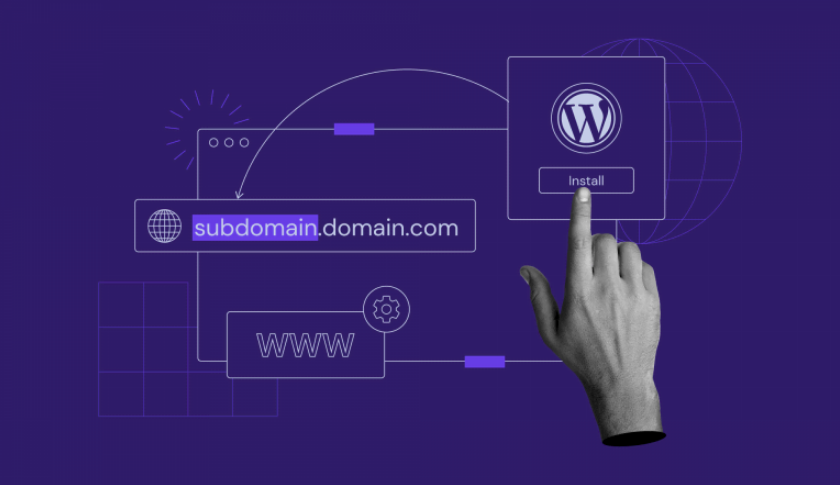 Cómo instalar WordPress en un subdominio: 2 métodos comprobados