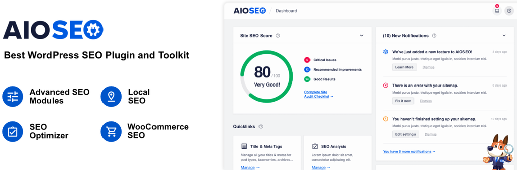 Plugin AIOSEO de WordPress