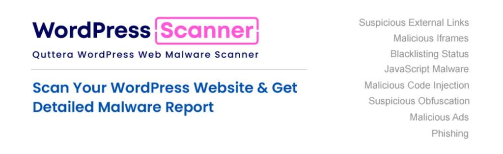 Plugin Quttera Web Malware Scanner de WordPress