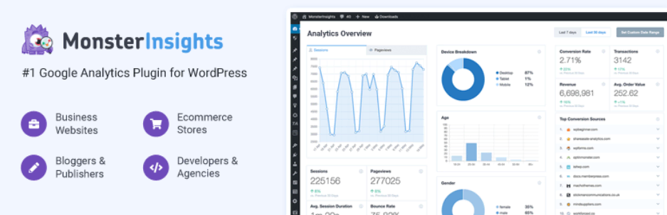 Plugin MonsterInsights