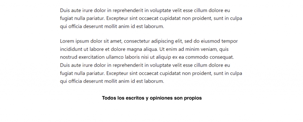 Ejemplo de uso común de add_filter