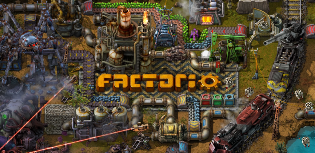 Banner de Factorio