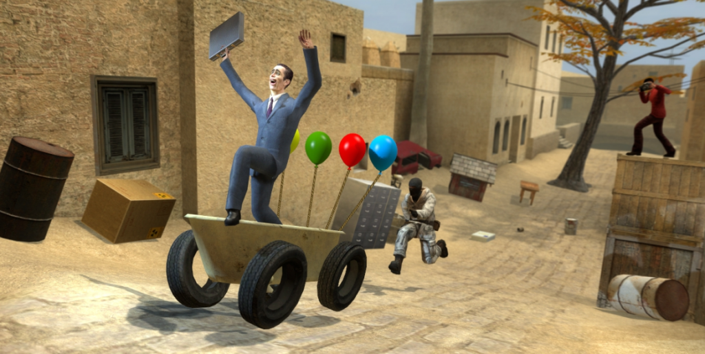 Gameplay de Garry's Mod