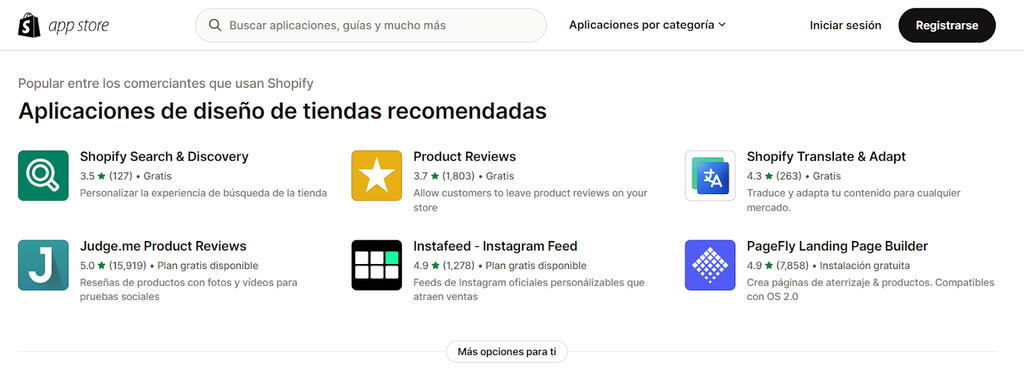 App Store de Shopify