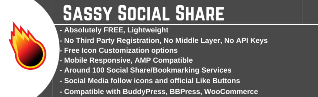 Plugin Sassy Social Share de WordPress