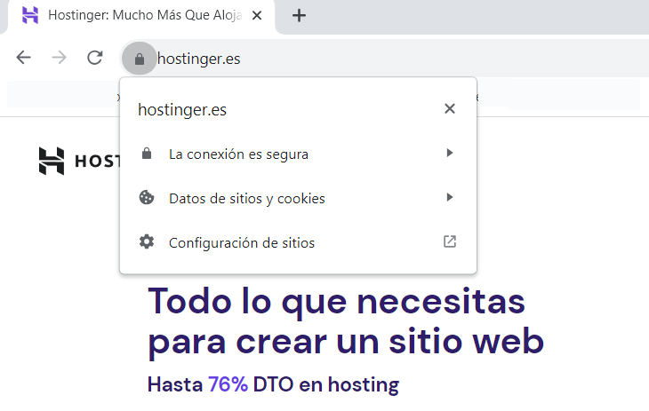 Ejemplo de web con certificado SSL