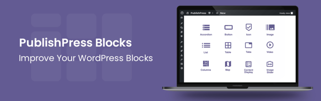 Plugin PublishPress Blocks de WordPress