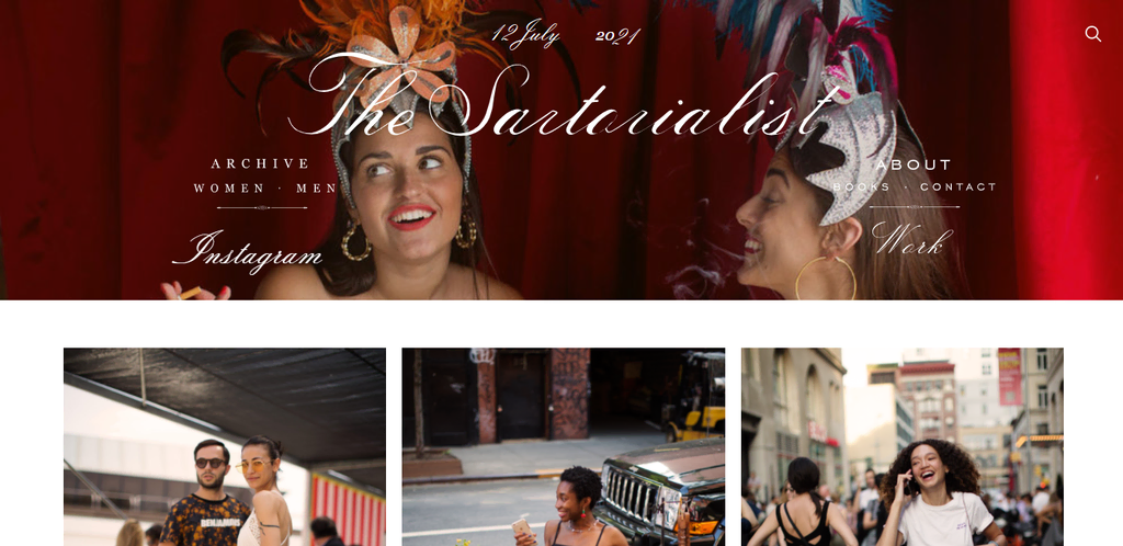 Sitio web de The Sartorialist