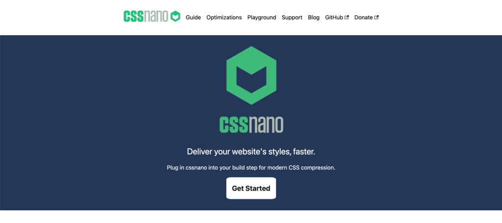 Sitio web de CSSNano